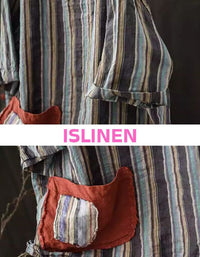 Loose Fit Summer Blouse with Short Sleeves & Patch Pocket