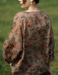 Oversized Loose Fit Floral shirt