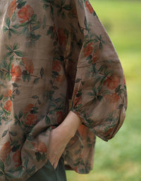 Oversized Loose Fit Floral shirt