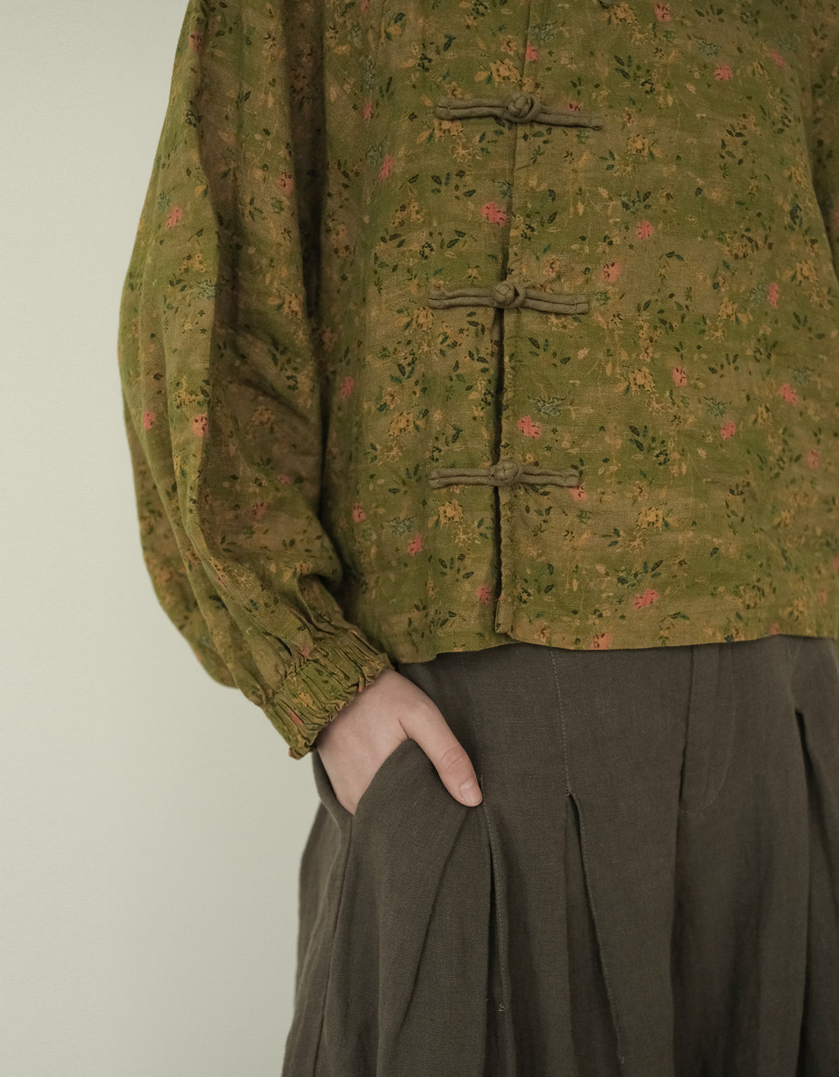Oversized Traditional-Inspired Kimono Hanfu Shirt