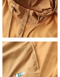 Relaxed Fit Cotton Hoodie T-Shirt