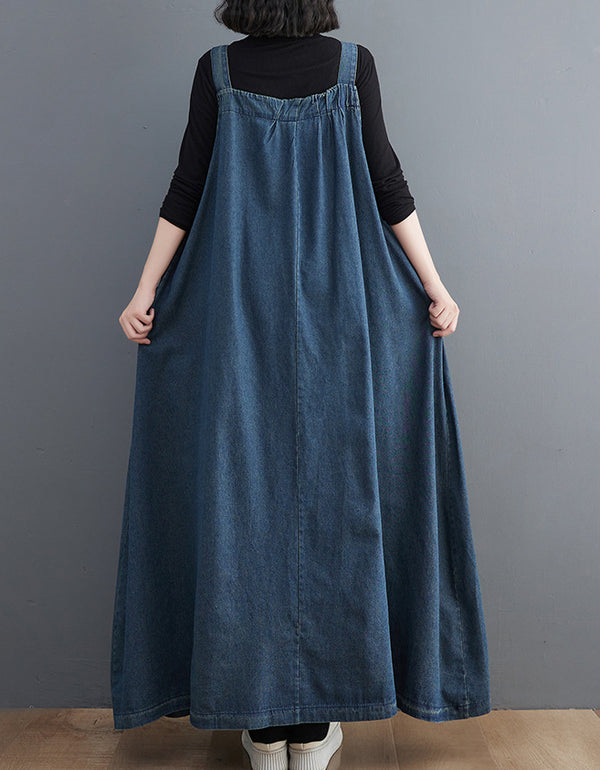 Relaxed Fit Oversized Denim Dress