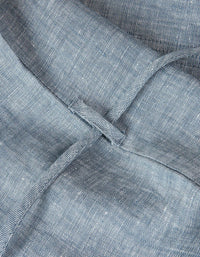 Women Casual Linen Sleeveless Waist Tie Blouse