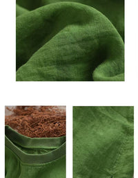 Simple Chic Loose Fit Linen T-Shirt