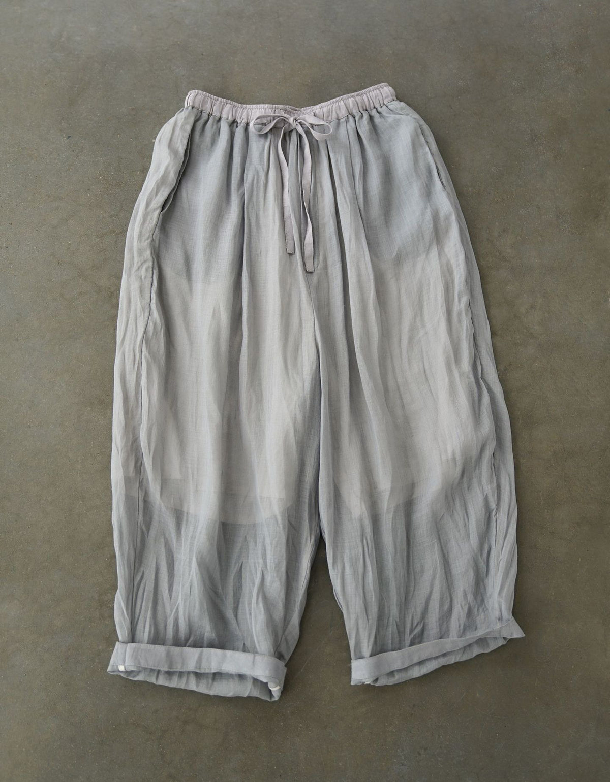 Soft Casual Wide Leg Linen Pants