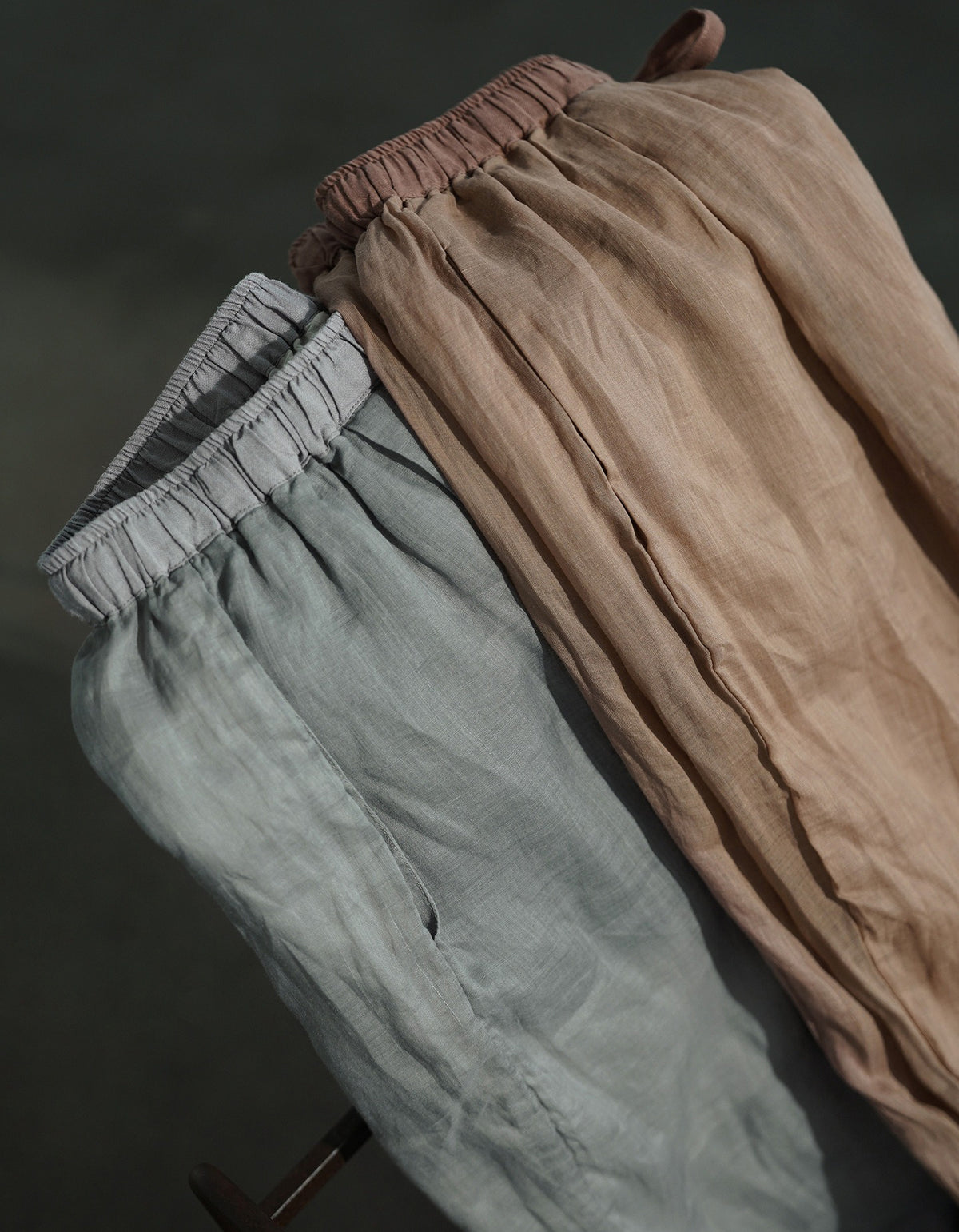 Soft Casual Wide Leg Linen Pants