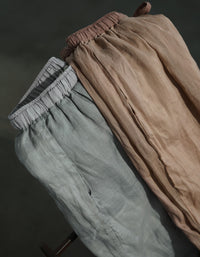 Soft Casual Wide Leg Linen Pants