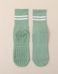 pink grip socks anti slip sole detail fitness accessory