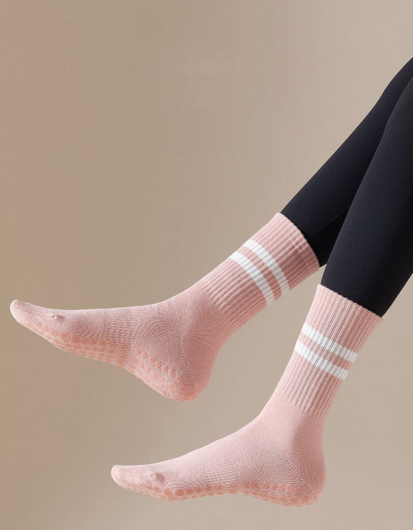 Non-Slip Yoga Grip Socks Breathable Pilates Socks