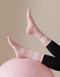 Breathable Grip Yoga Socks Non-Slip Pilates Gym Socks