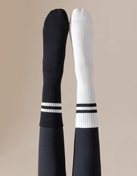 breathable yoga socks women soft stretch gym socks