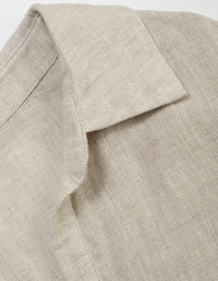 casual linen blouse women summer outfit