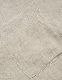 minimalist linen blouse women relaxed fit