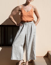 Summer U-neck / V-neck Linen Camisoles