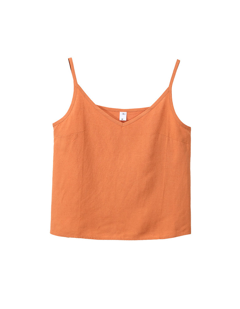 Summer U-neck / V-neck Linen Camisoles