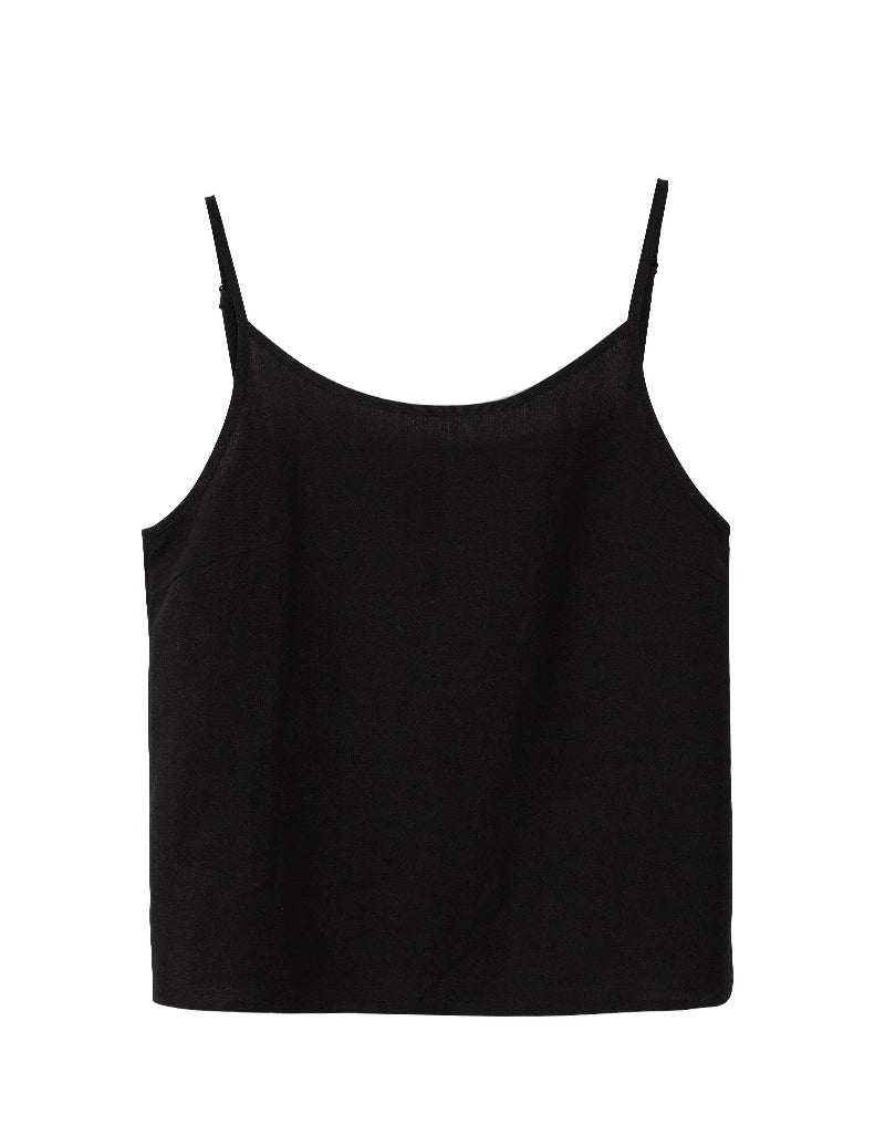 Summer U-neck / V-neck Linen Camisoles