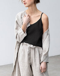 Summer U-neck / V-neck Linen Camisoles