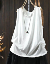 Summer Versatile Cotton Casual Cotton Tank Top