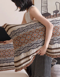 Sweat-absorbent Vintage Pure Cotton Pillowcase (2 PCS)