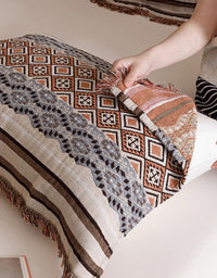 Sweat-absorbent Vintage Pure Cotton Pillowcase (2 PCS)