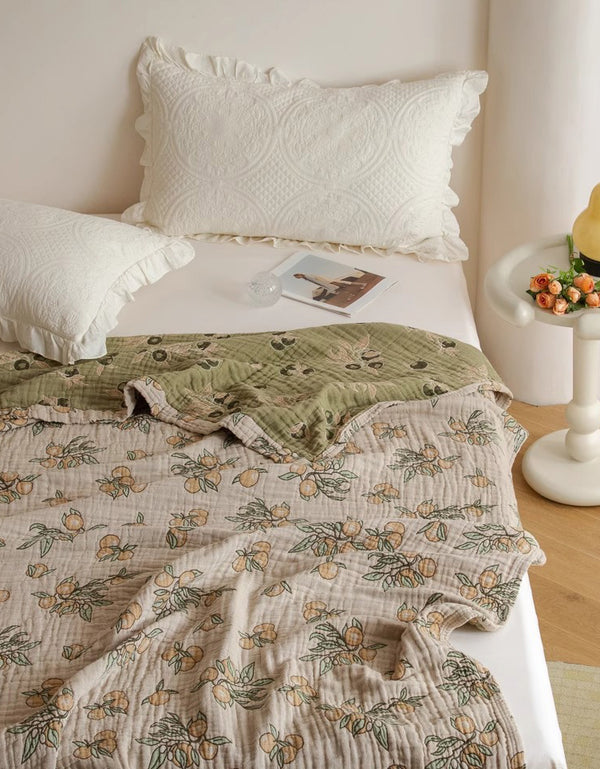 Ultra-soft Pure Cotton Sofa Towel Bed Blanket