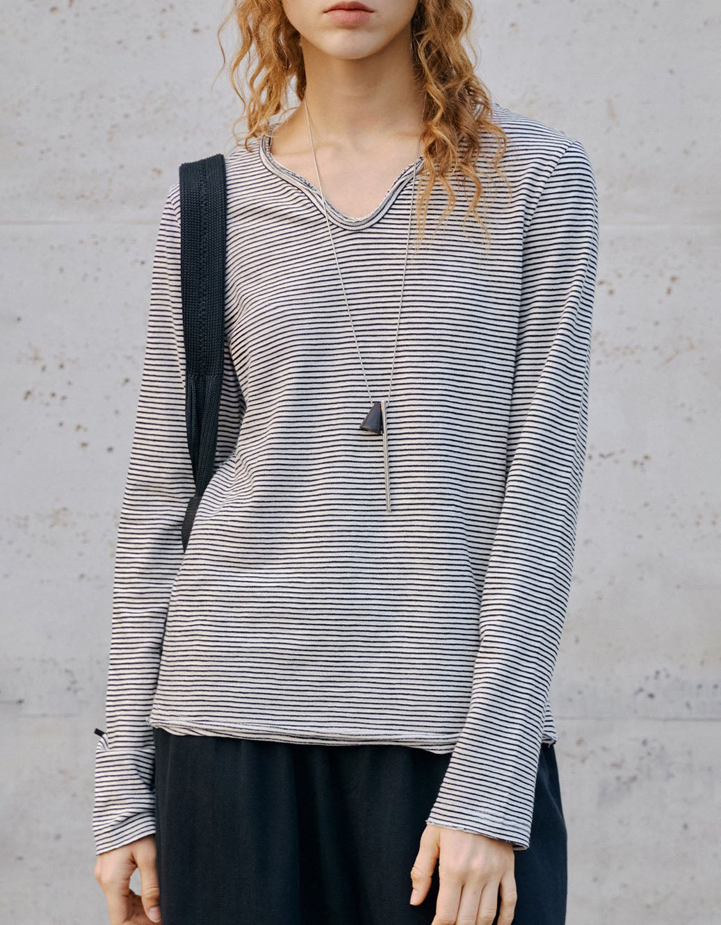 casual striped blouse women everyday fashion