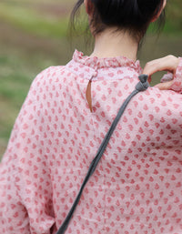 Vintage Floral Long Sleeve Shirt