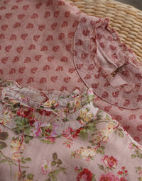 Vintage Floral Long Sleeve Shirt