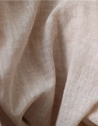 Vintage High Waist A-Line Layers Ramie Linen Skirt
