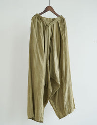 Vintage Loose High Waist Casual Trousers