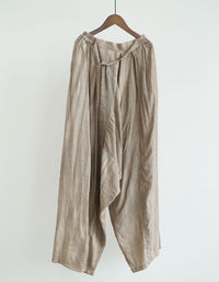 Vintage Loose High Waist Casual Trousers