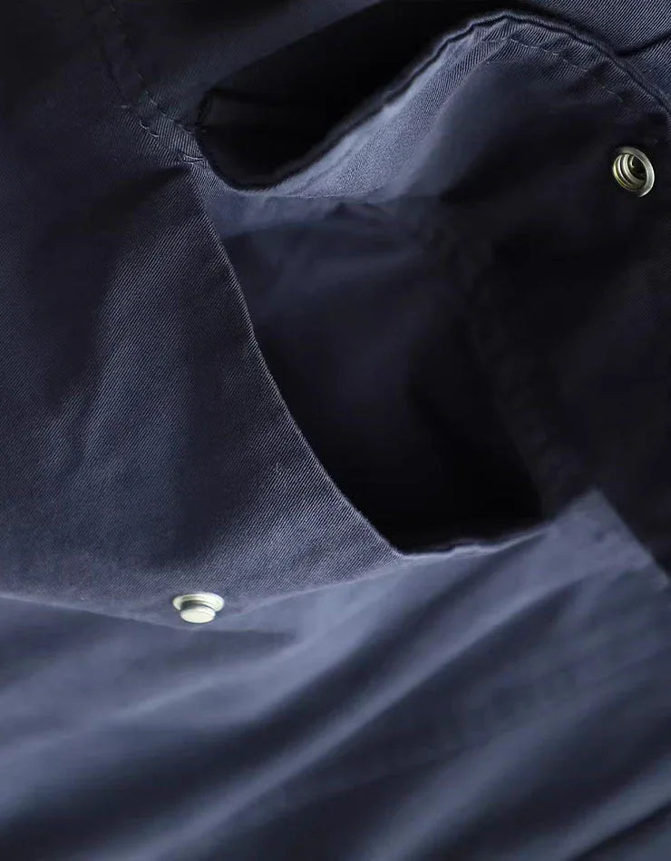 Vintage Loose Reversible Hooded Casual Parka - Islinen