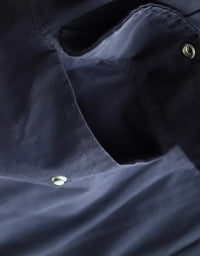 Vintage Loose Reversible Hooded Casual Parka - Islinen