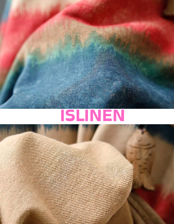 Oversized boho stripe pullover sweatshirt womens fashion close-up