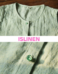 Linen Sleeveless Blouse Women Relaxed Fit Summer Top
