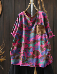 Eye-catching Camouflage T-shirt – Comfortable & Fashionable