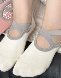 Non Skid Yoga Socks Women Ballet Grip Fitness Socks