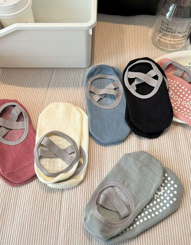 Anti Slip Socks Women Yoga Pilates Ballet Fitness