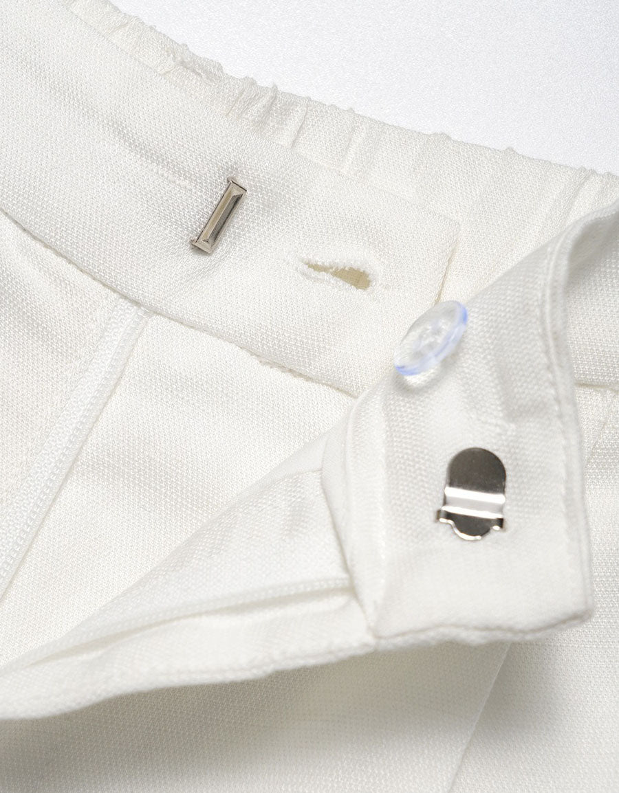 Details of Women Summer Casual Linen Shorts Loose High Waist Pants