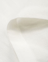 Close-up of Lightweight Linen Bermuda Shorts for Women Summer Wear