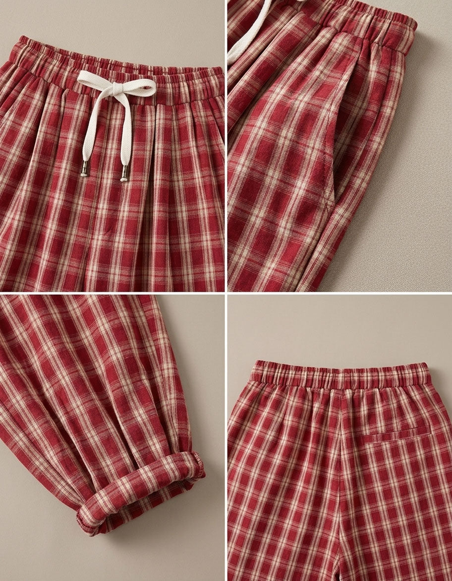 Loose fit wide-leg casual pants for summer and travel