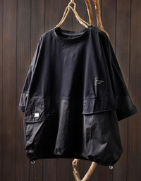 Minimalist Oversized T Shirt Women Loose Casual Style