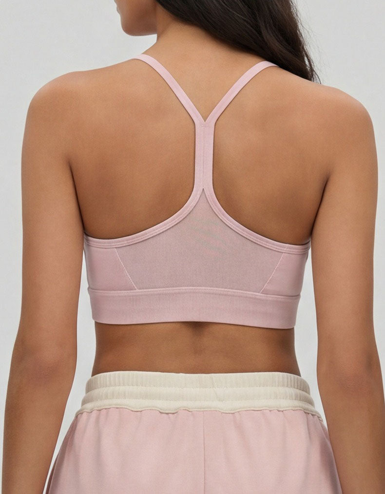 Casual Women Bralette Soft Cotton Adjustable Spaghetti Strap