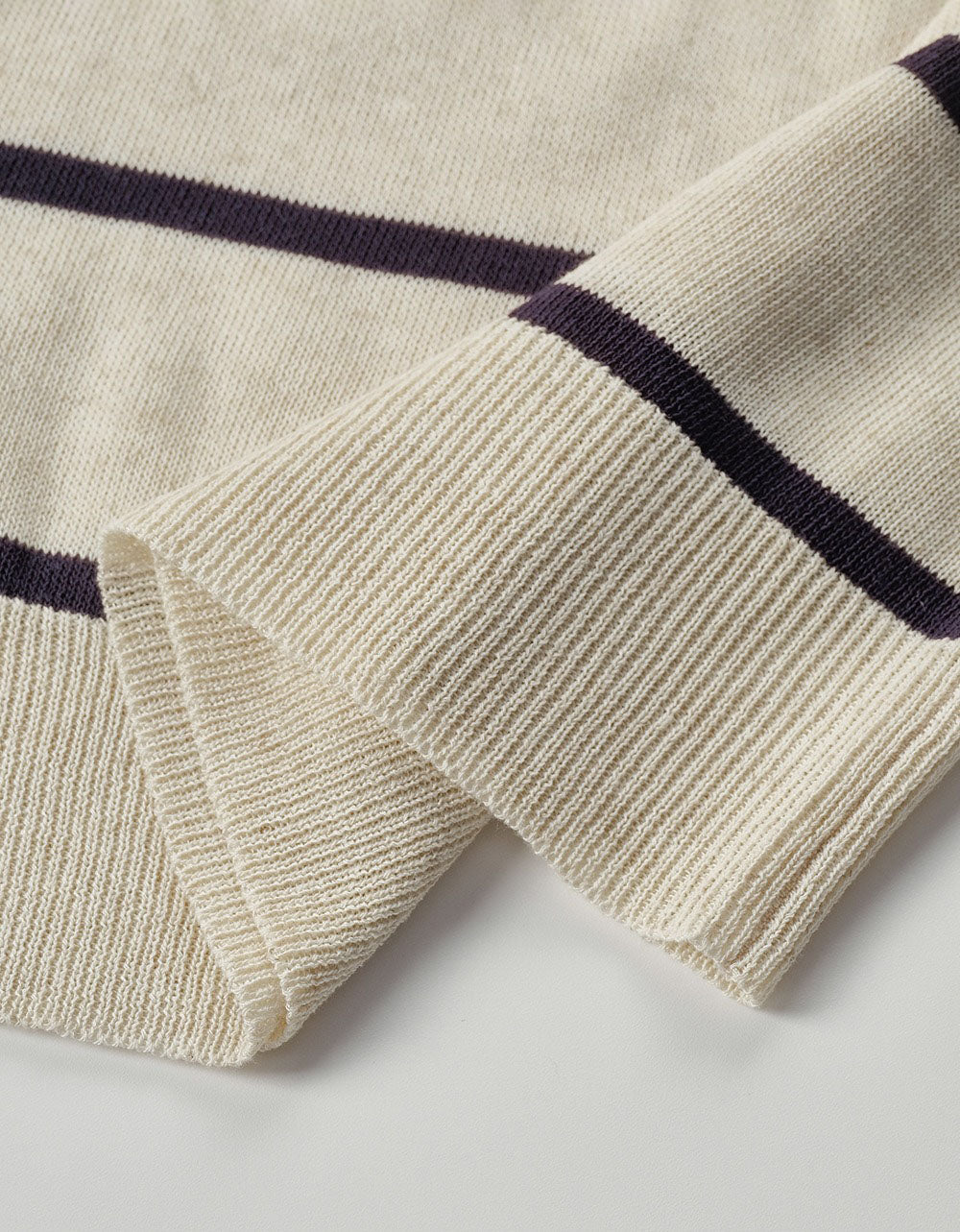 Women’s Striped Sleeveless Summer Knit Top