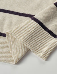 Women’s Striped Sleeveless Summer Knit Top