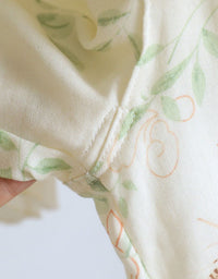 Lightweight floral pajama shorts outfit for women