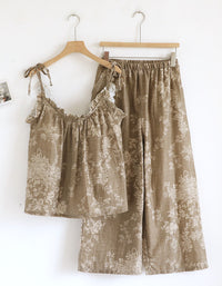 Soft Cotton Floral Sleepwear Set for Women