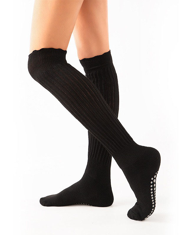 Cozy Knit Socks Women Non Slip Grip Warm Indoor Wear