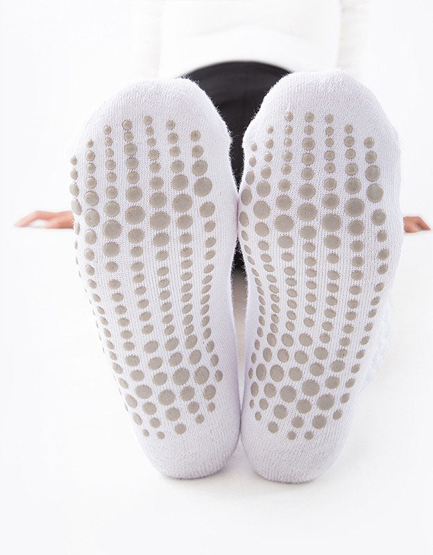 Soft Knit Grip Socks Women Non Slip Winter Comfort