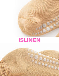 women wearing black grip socks anti slip design